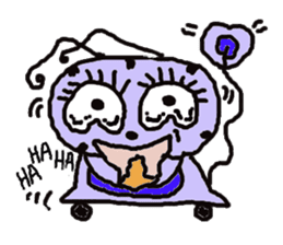 Colorful something sticker #6762160