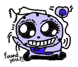 Colorful something sticker #6762161