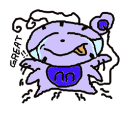 Colorful something sticker #6762163