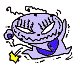 Colorful something sticker #6762164