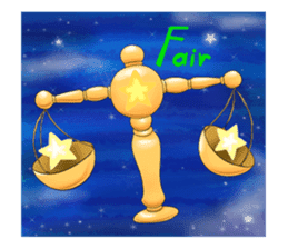 Lovely Star & Constellation sticker #6762775