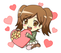 Aina and her friends sticker #6762854