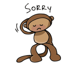 Mon Mon The Monkey sticker #6764369