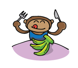 Mon Mon The Monkey sticker #6764377