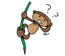 Mon Mon The Monkey sticker #6764378