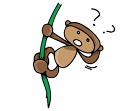 Mon Mon The Monkey sticker #6764378
