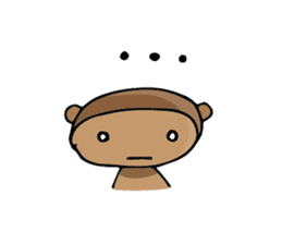 Mon Mon The Monkey sticker #6764379