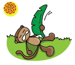 Mon Mon The Monkey sticker #6764380