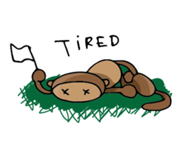 Mon Mon The Monkey sticker #6764381