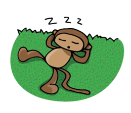 Mon Mon The Monkey sticker #6764383