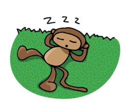 Mon Mon The Monkey sticker #6764383