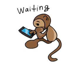 Mon Mon The Monkey sticker #6764386