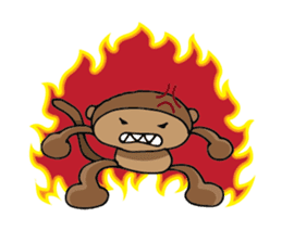 Mon Mon The Monkey sticker #6764388