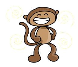 Mon Mon The Monkey sticker #6764389