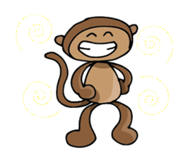Mon Mon The Monkey sticker #6764389