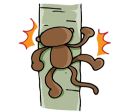 Mon Mon The Monkey sticker #6764392