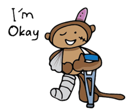 Mon Mon The Monkey sticker #6764397