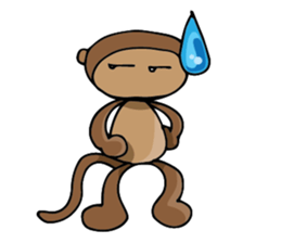 Mon Mon The Monkey sticker #6764398