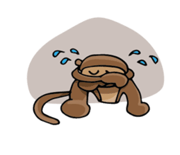 Mon Mon The Monkey sticker #6764400
