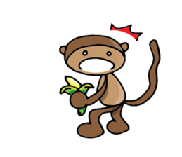 Mon Mon The Monkey sticker #6764402