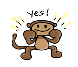 Mon Mon The Monkey sticker #6764404