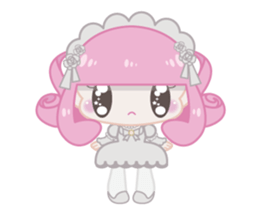 japanese "kawaii" girl sticker #6764533