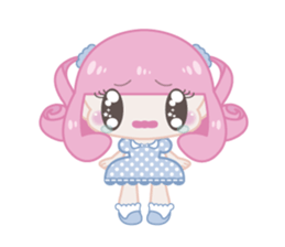 japanese "kawaii" girl sticker #6764538