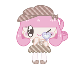 japanese "kawaii" girl sticker #6764549