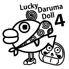 Lucky Daruma Doll 4