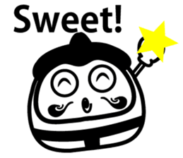 Lucky Daruma Doll 4 sticker #6764614