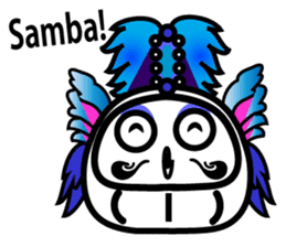 Lucky Daruma Doll 4 sticker #6764616