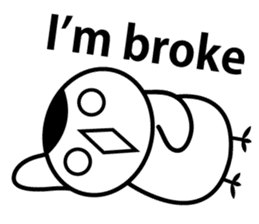 Lucky Daruma Doll 4 sticker #6764645