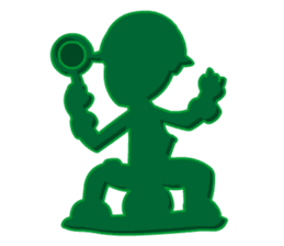 Green Army 2 (Cop Toy) sticker #6764731
