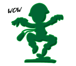 Green Army 2 (Cop Toy) sticker #6764745