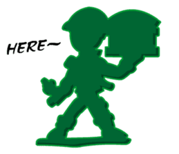 Green Army 2 (Cop Toy) sticker #6764748