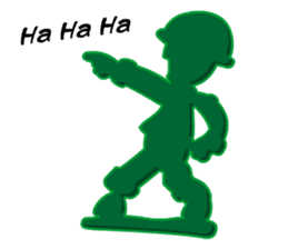 Green Army 2 (Cop Toy) sticker #6764756