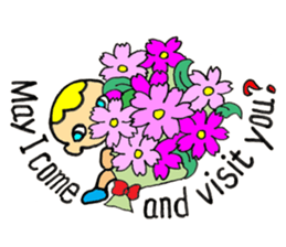 Jimmie and Kerrie in English sticker #6765009