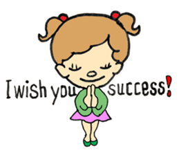 Jimmie and Kerrie in English sticker #6765011