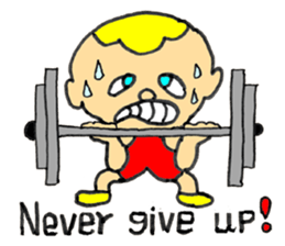 Jimmie and Kerrie in English sticker #6765018