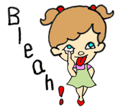 Jimmie and Kerrie in English sticker #6765025