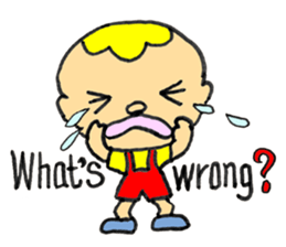 Jimmie and Kerrie in English sticker #6765036