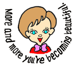 Jimmie and Kerrie in English sticker #6765039