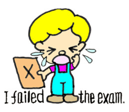 Jimmie and Kerrie in English sticker #6765040