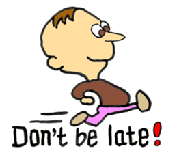 Jimmie and Kerrie in English sticker #6765041