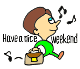 Jimmie and Kerrie in English sticker #6765047