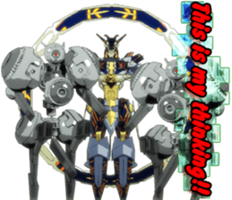 God of the sun-RAandAPEP-(3Danimation) sticker #6765113