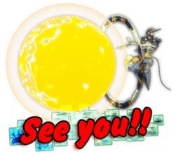 God of the sun-RAandAPEP-(3Danimation) sticker #6765117