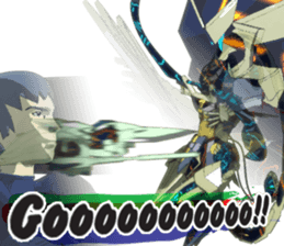 God of the sun-RAandAPEP-(3Danimation) sticker #6765121