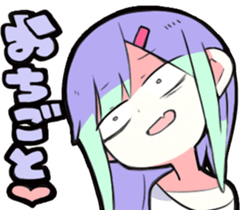 not deeply thinking girl2 sticker #6765170