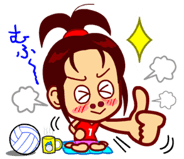 Home Supporter <Volleyball> 1 sticker #6765344